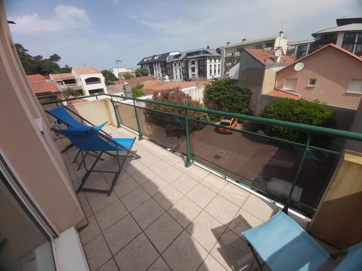 Centre, Grand T2 Balcon Pkg, Plage Gare 600M, Tres Calme Arcachon Exterior photo
